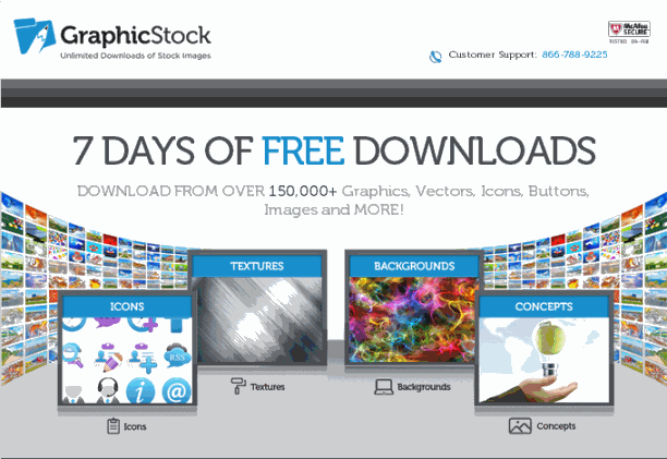 GraphicStock 7 day trial offer