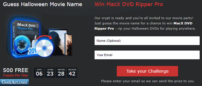 Free MacX DVD Ripper Pro Download